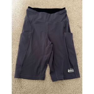 REI Swiftland 9" Running Short Tights Women’s Size Small With Pockets- NWOT